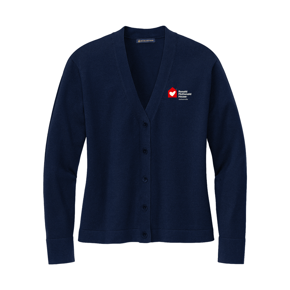 Ronald McDonald House Jacksonville - Brooks Brothers® Women’s Cotton Stretch Cardigan Sweater