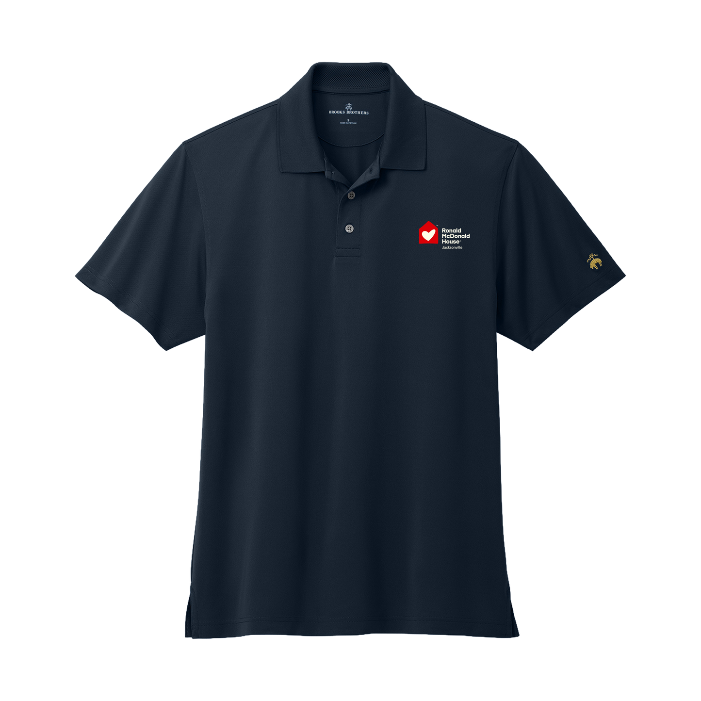 Ronald McDonald House Jacksonville - Brooks Brothers® Mesh Pique Performance Polo