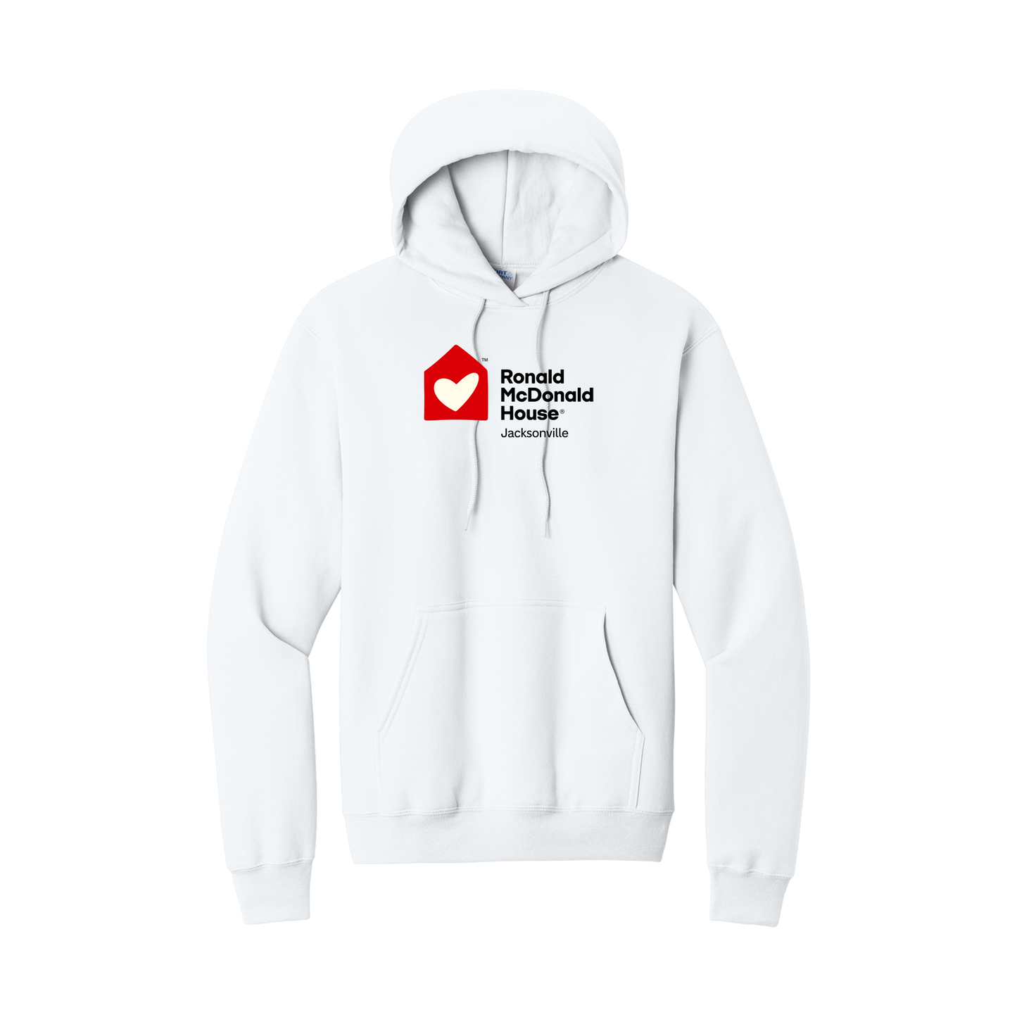 Ronald McDonald House Jacksonville - Port & Co® Core Fleece Pullover Hooded Sweatshirt