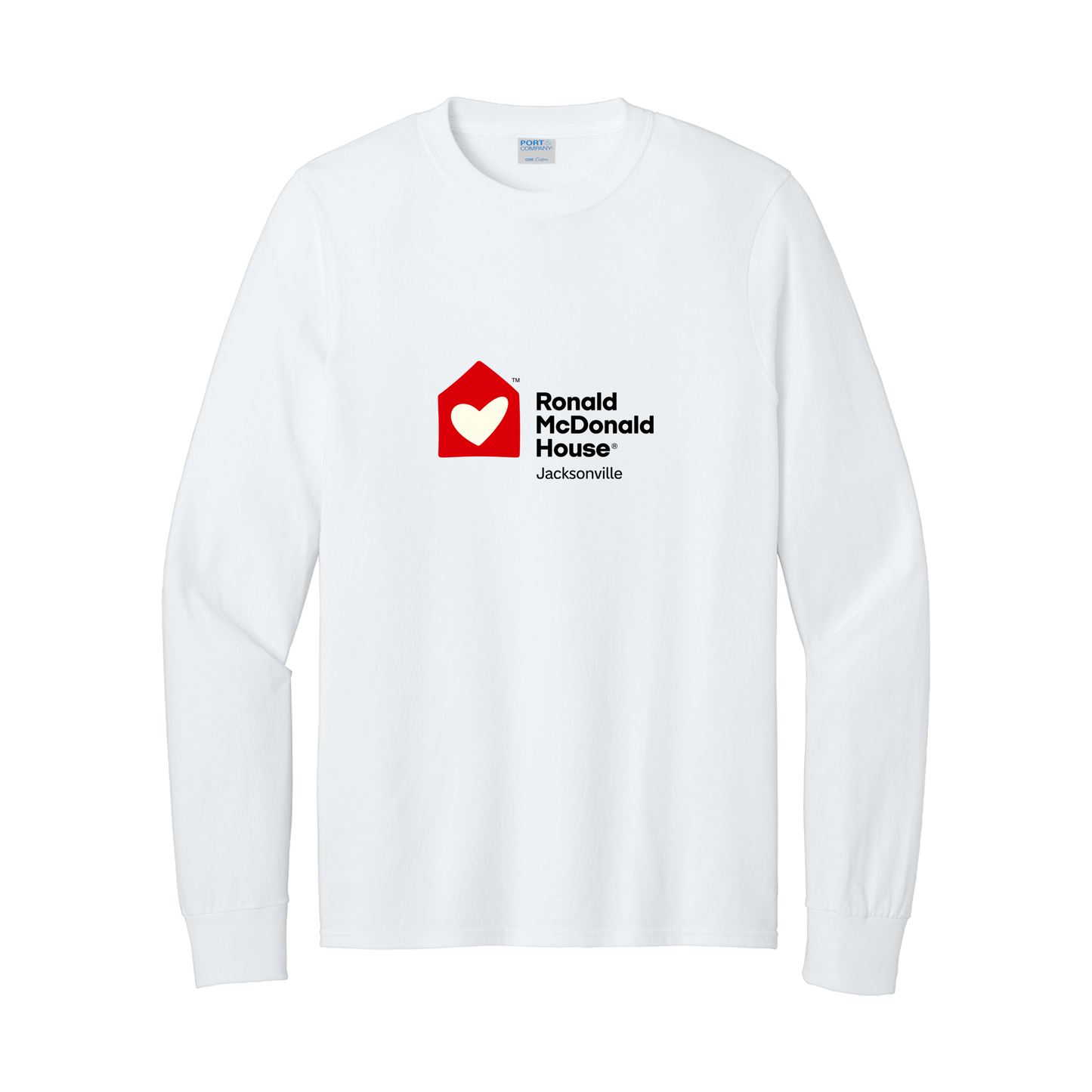 Ronald McDonald House Jacksonville - Port & Co® Long Sleeve Core Cotton Tee