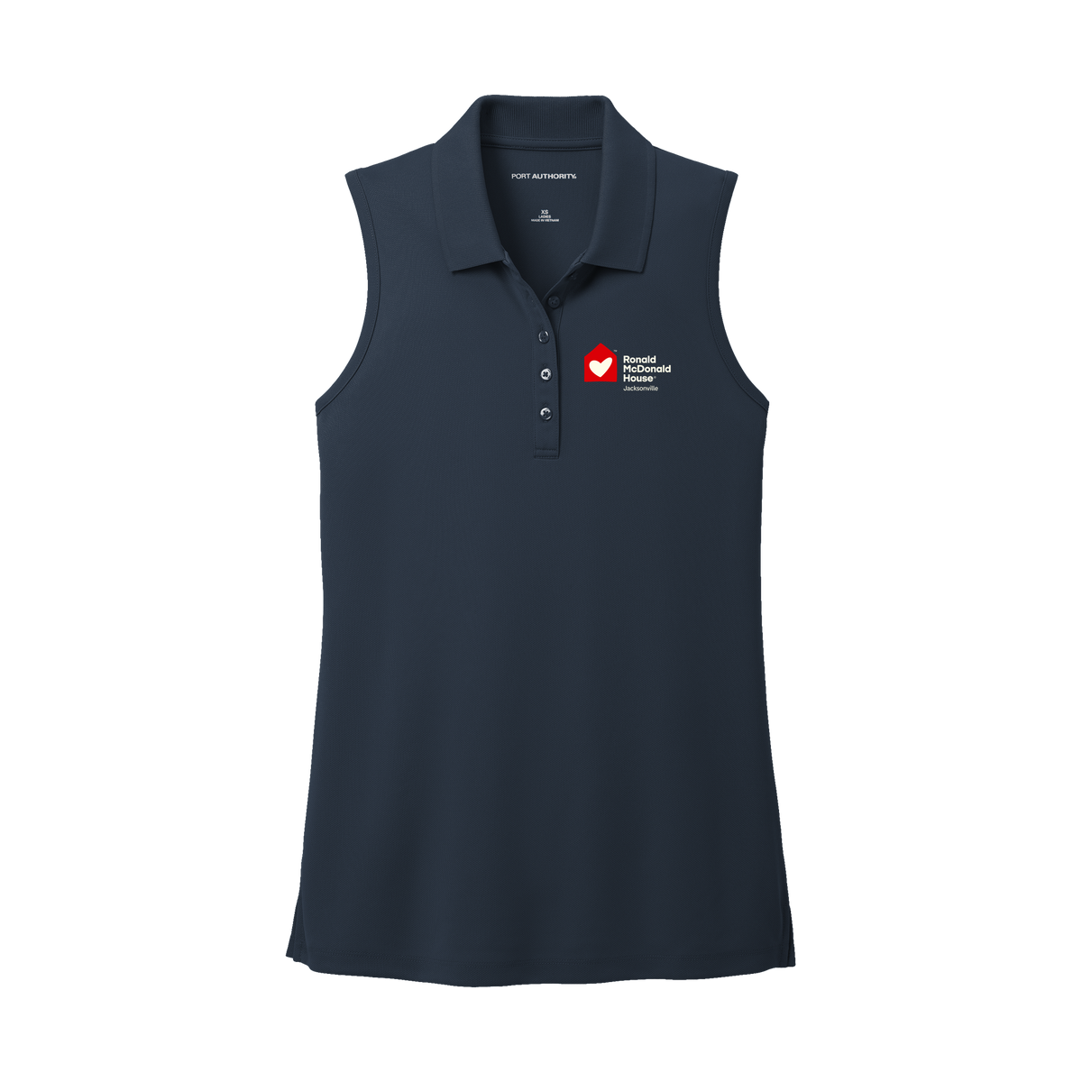 Ronald McDonald House Jacksonville - Port Authority® Women's Dry Zone® UV Micro-Mesh Sleeveless Polo
