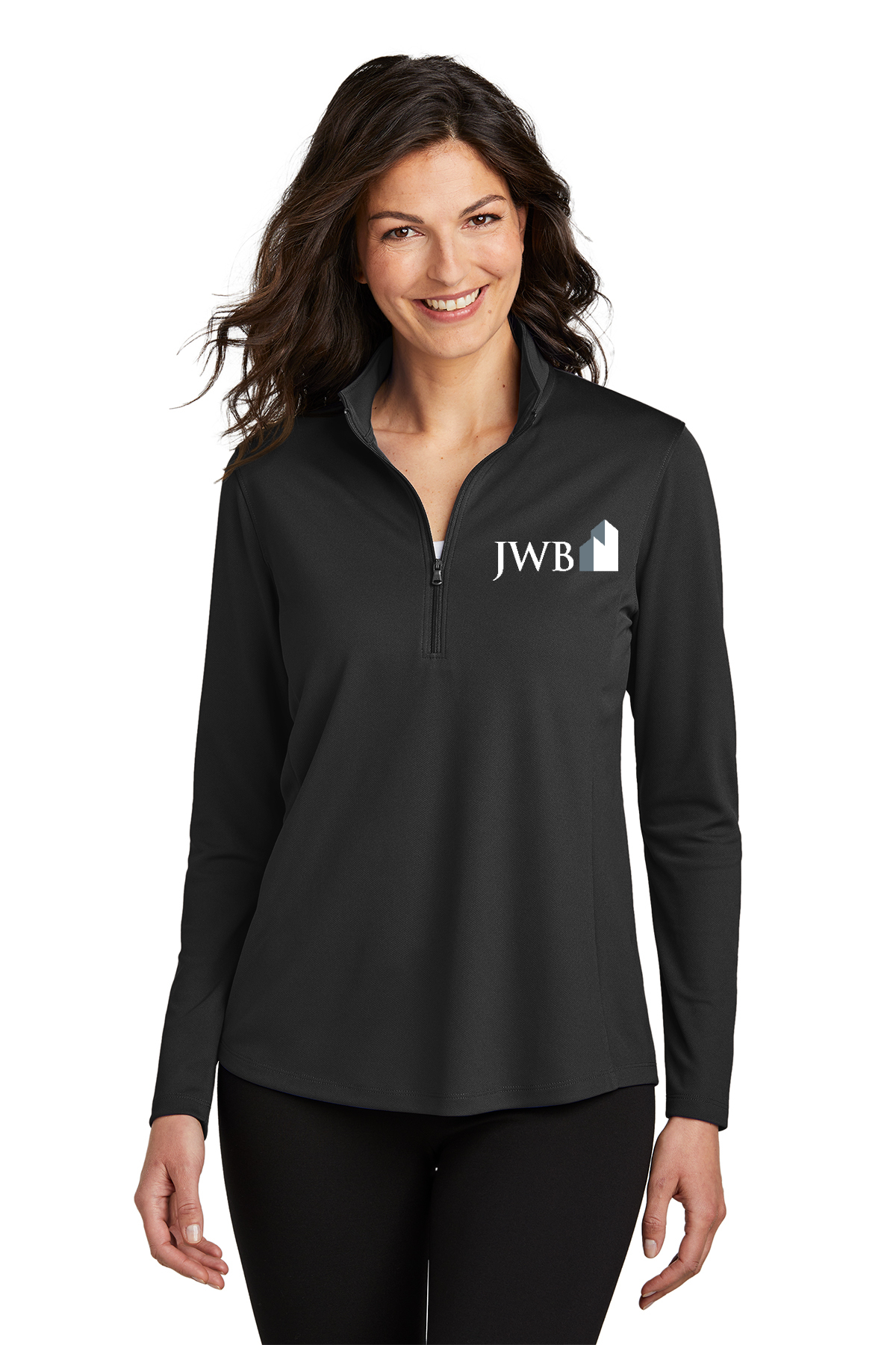 JWB - Port Authority® Women's Dry Zone® UV Micro-Mesh 1/4-Zip