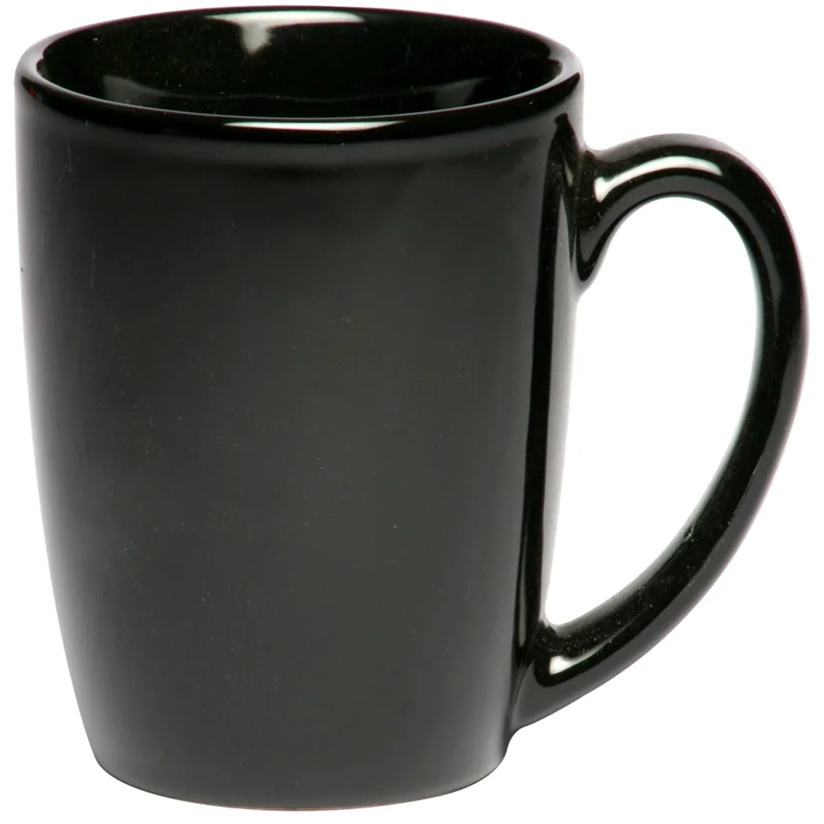 Custom Logo - 12 oz. Curved Java Custom Coffee Mug