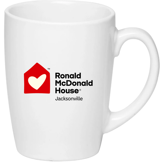 Ronald McDonald House Jacksonville - 12 oz. Curved Java Custom Coffee Mug