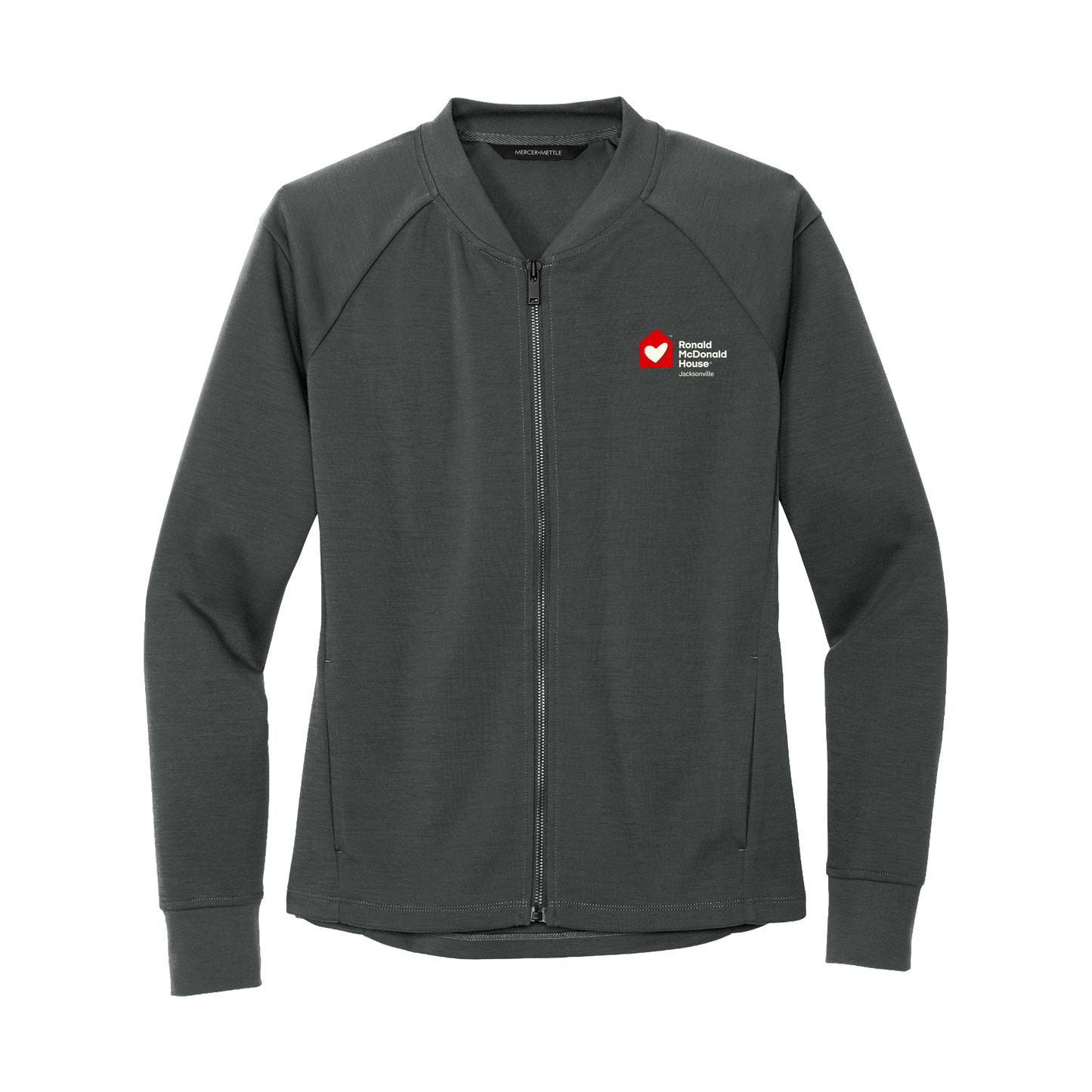 Ronald McDonald House Jacksonville - Mercer+Mettle® Women's Double-Knit Bomber