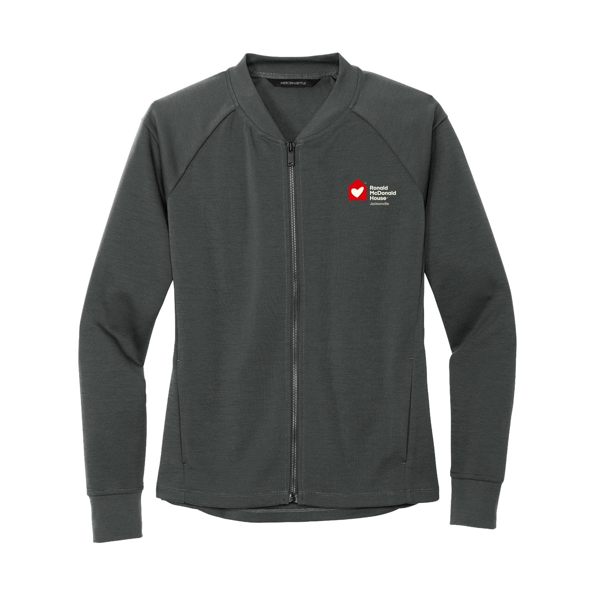 Ronald McDonald House Jacksonville - Mercer+Mettle® Women's Double-Knit Bomber