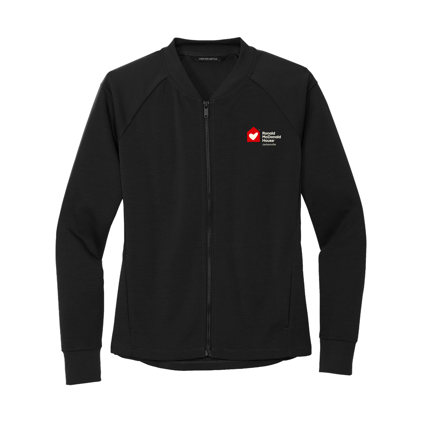 Ronald McDonald House Jacksonville - Mercer+Mettle® Women's Double-Knit Bomber