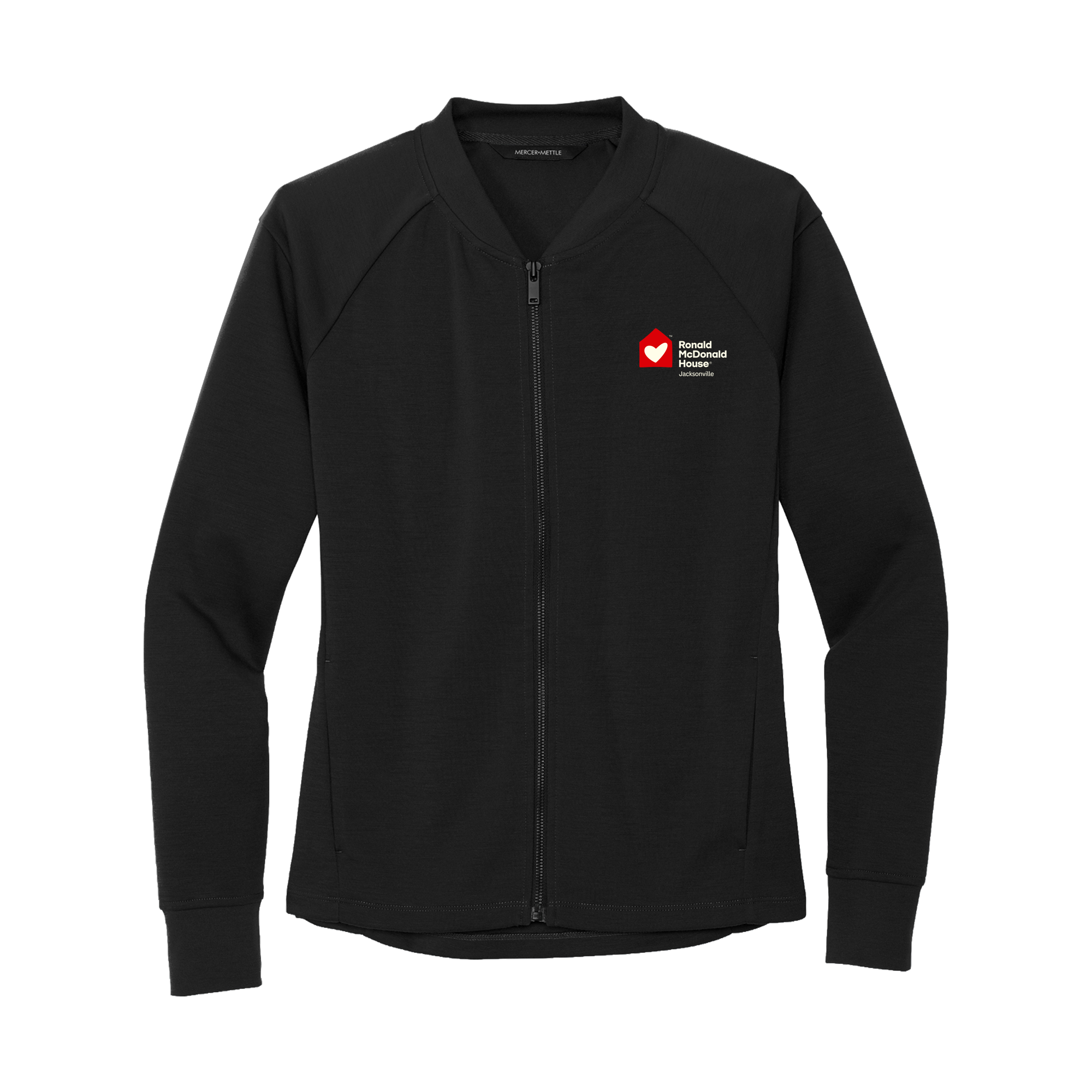 Ronald McDonald House Jacksonville - Mercer+Mettle® Women's Double-Knit Bomber