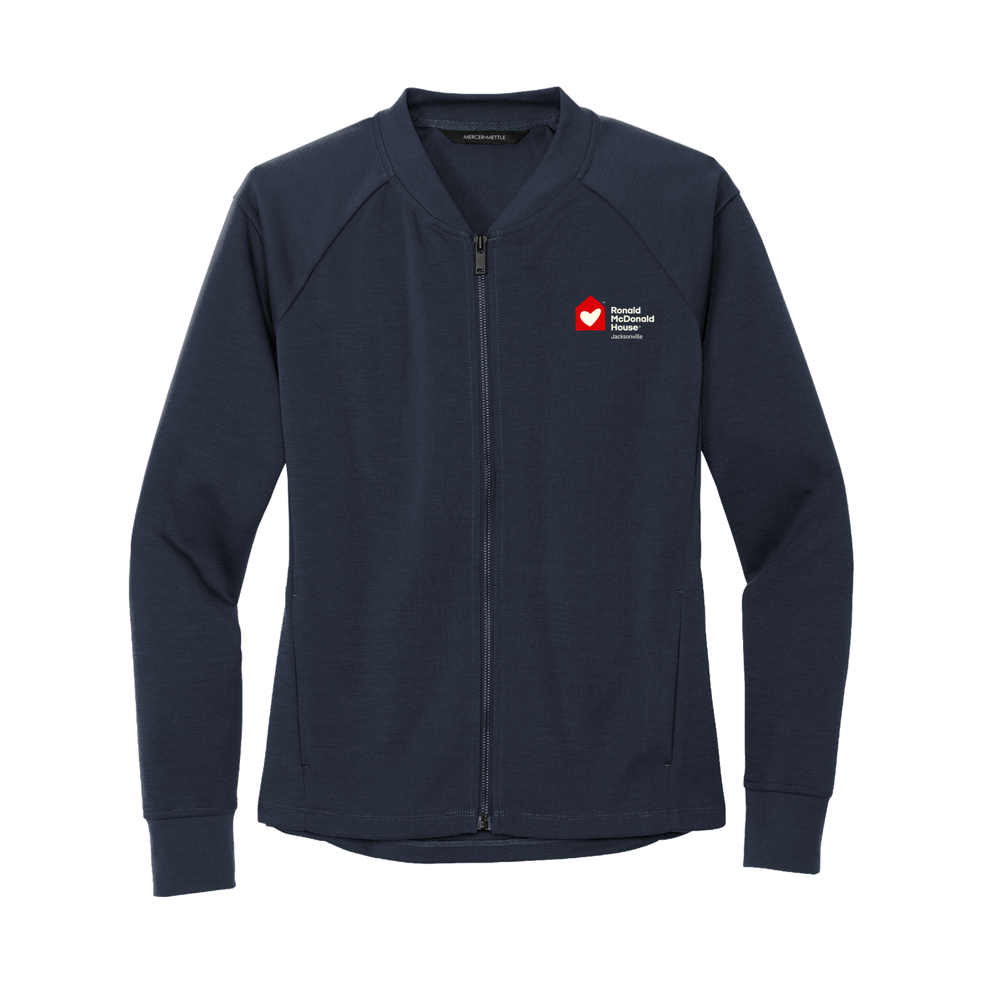 Ronald McDonald House Jacksonville - Mercer+Mettle® Women's Double-Knit Bomber