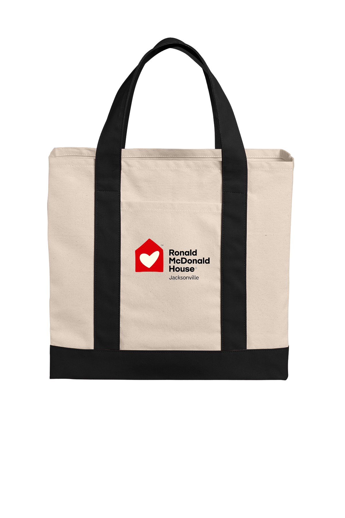 Ronald McDonald House Jacksonville - Port Authority® Cotton Canvas Two-Tone Tote