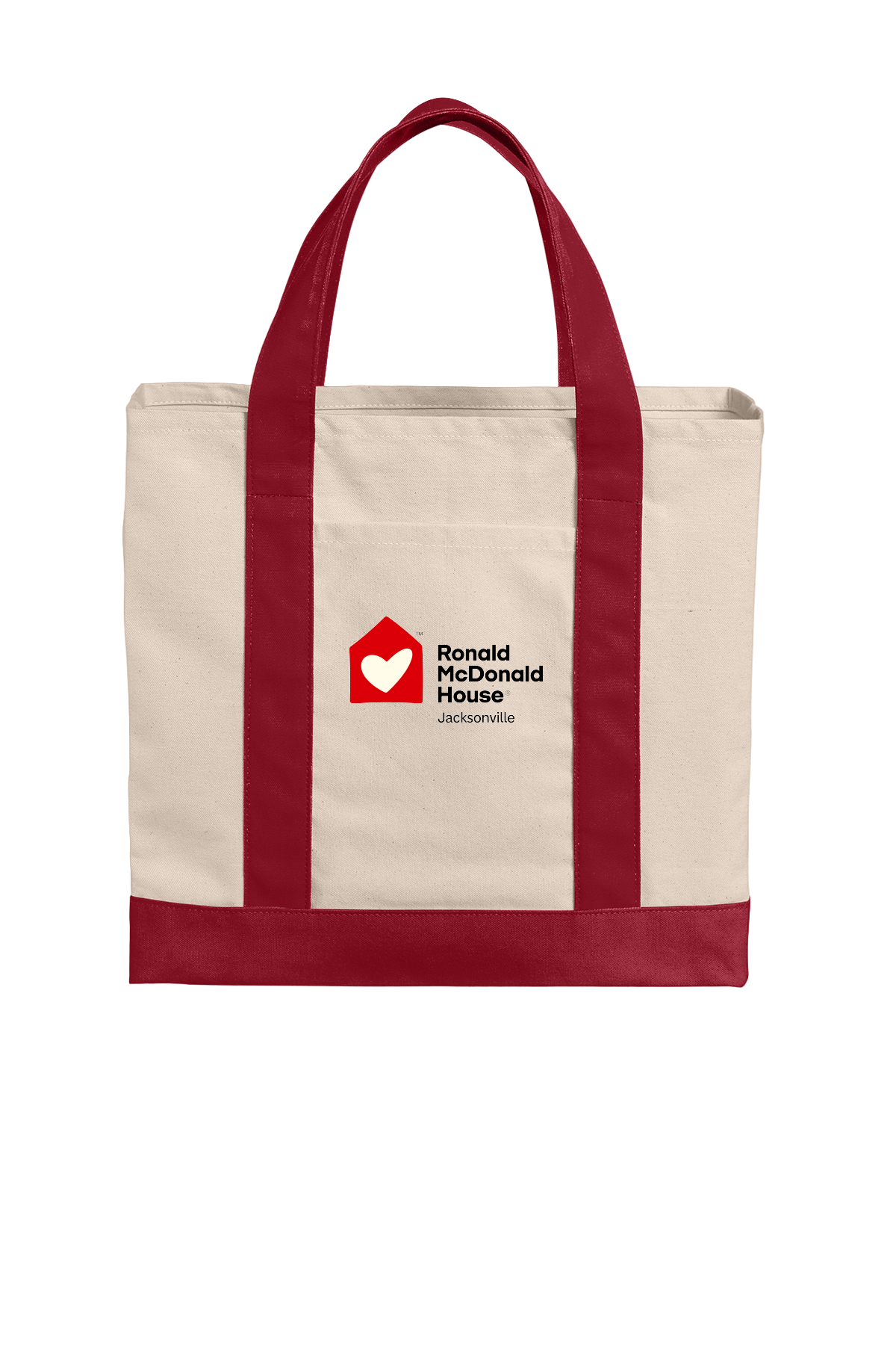 Ronald McDonald House Jacksonville - Port Authority® Cotton Canvas Two-Tone Tote