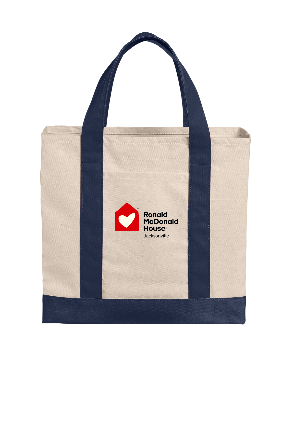 Ronald McDonald House Jacksonville - Port Authority® Cotton Canvas Two-Tone Tote