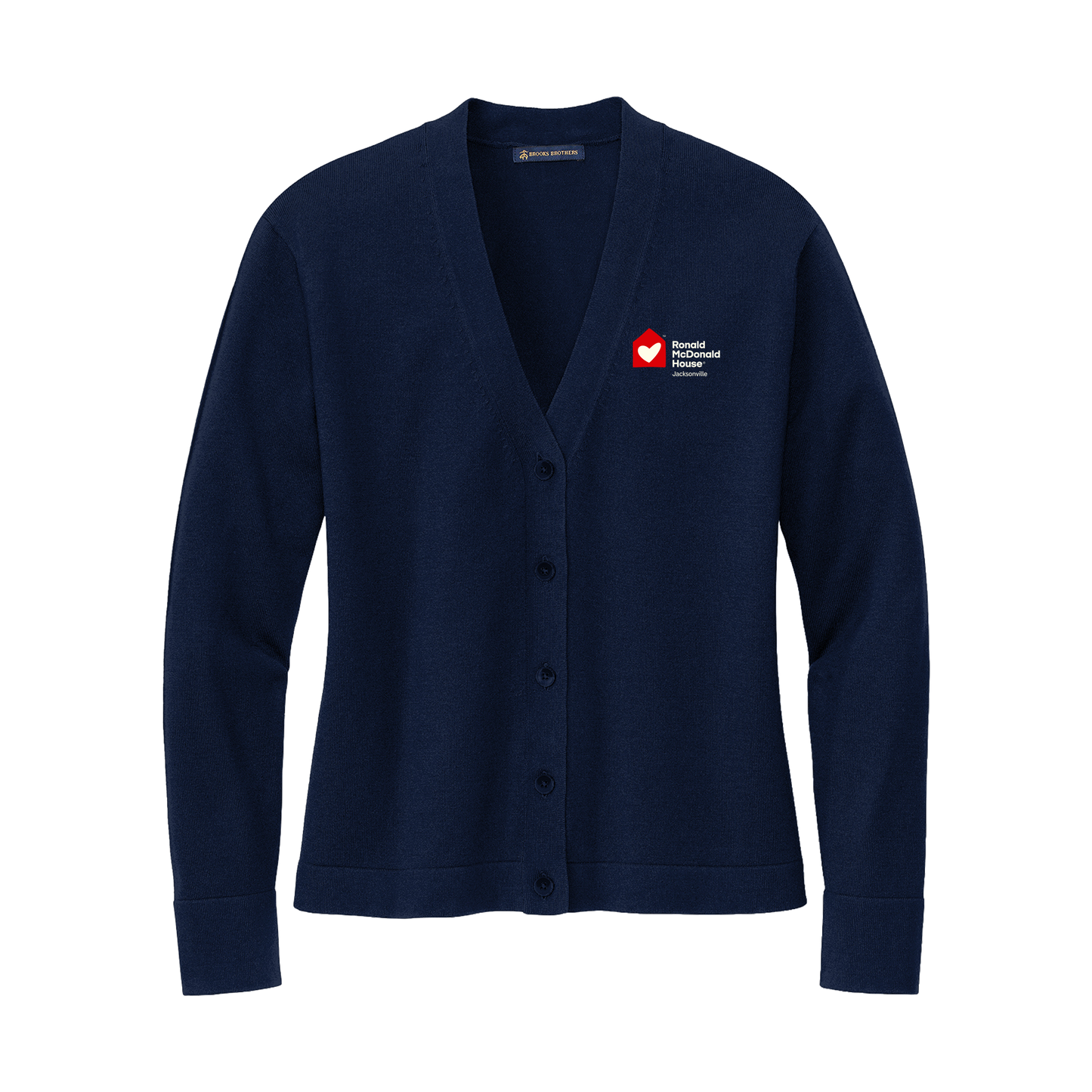 Ronald McDonald House Jacksonville - Brooks Brothers® Women’s Cotton Stretch Cardigan Sweater