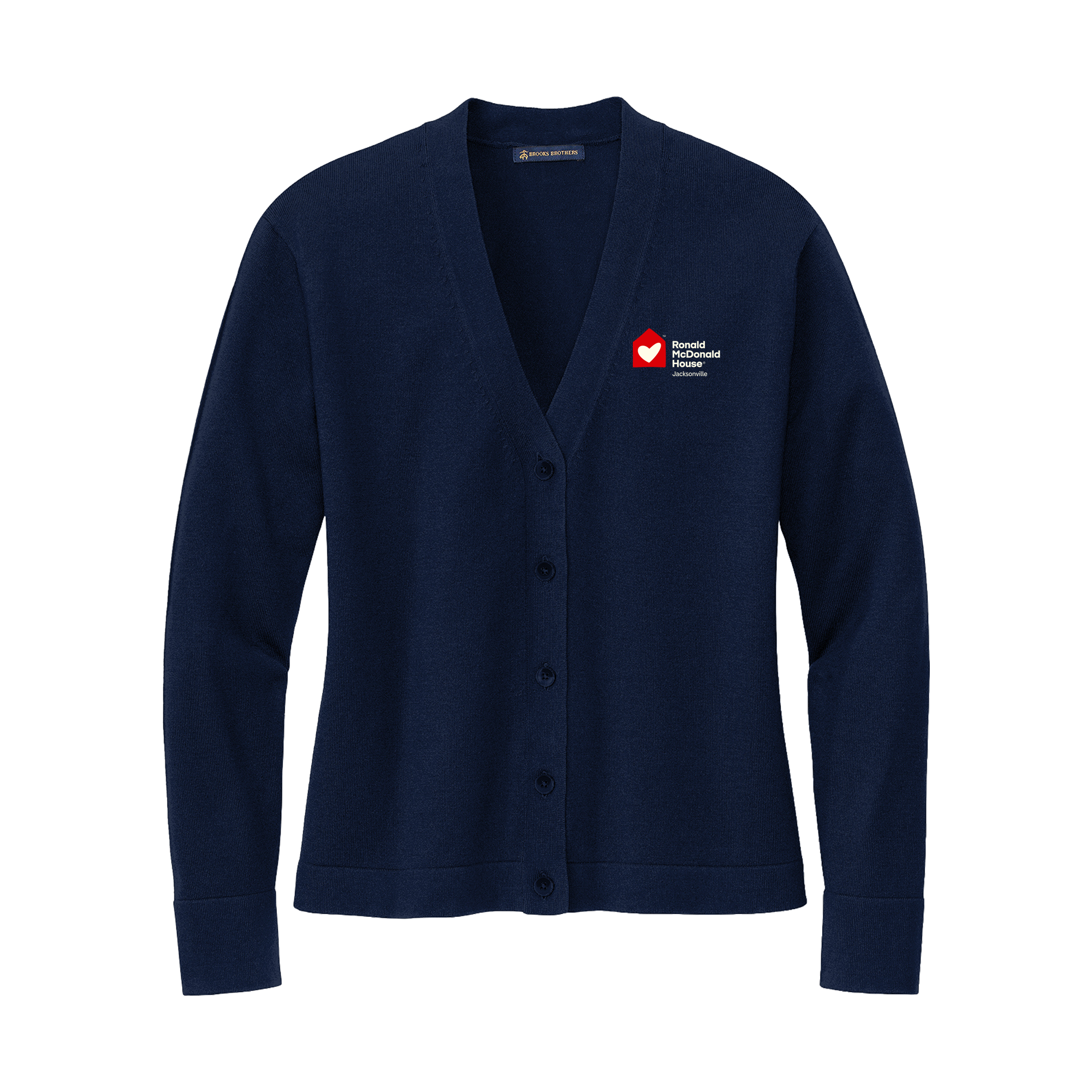Ronald McDonald House Jacksonville - Brooks Brothers® Women’s Cotton Stretch Cardigan Sweater