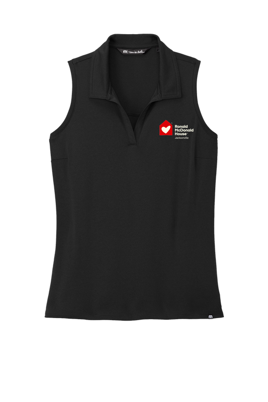 Ronald McDonald House Jacksonville - TravisMathew Women's Coto Performance Sleeveless Polo