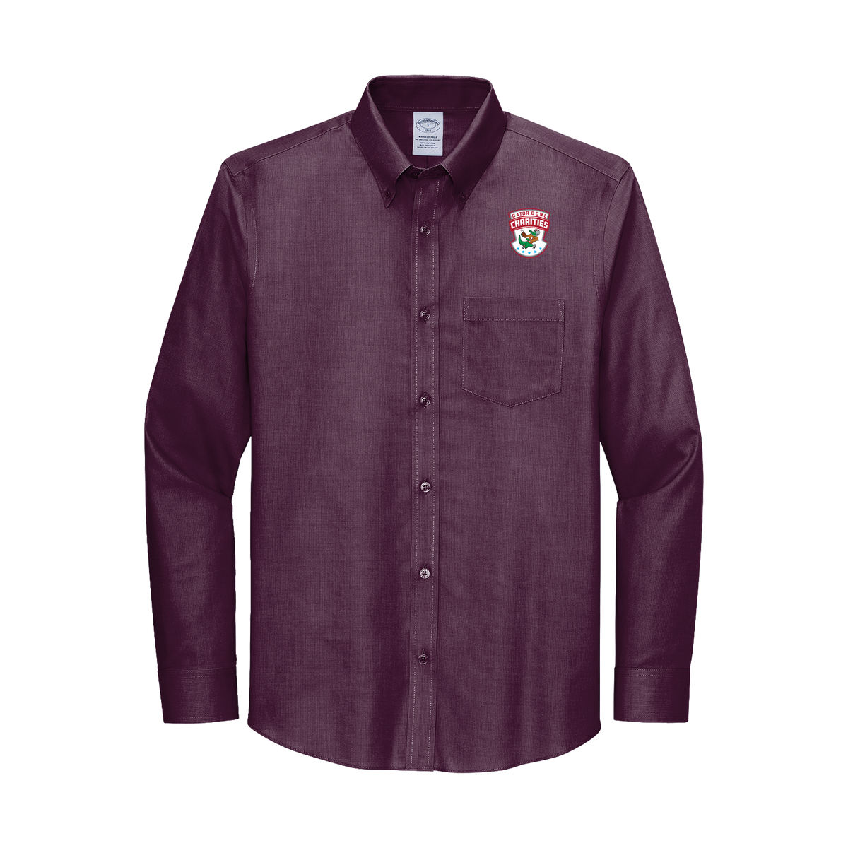 Gator Bowl Charities - Brooks Brothers Wrinkle-Free Stretch Nailhead Shirt