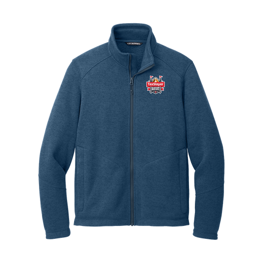 TaxSlayer- Port Authority Arc Sweater Fleece Jacket