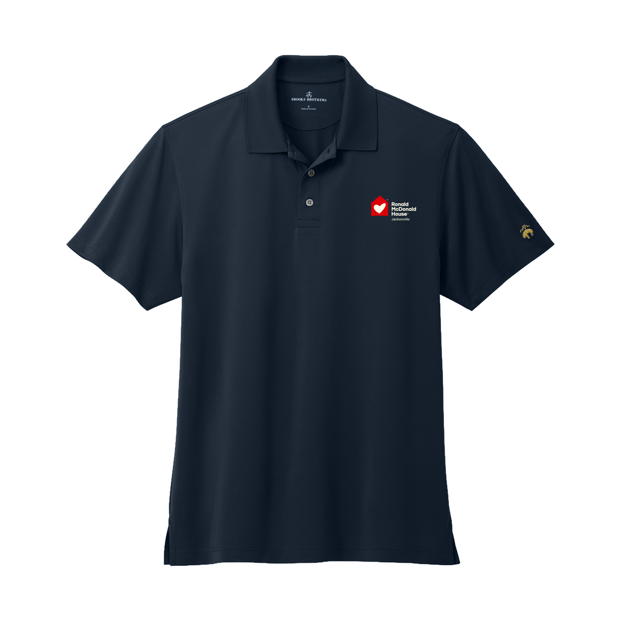 Ronald McDonald House Jacksonville - Brooks Brothers® Mesh Pique Performance Polo