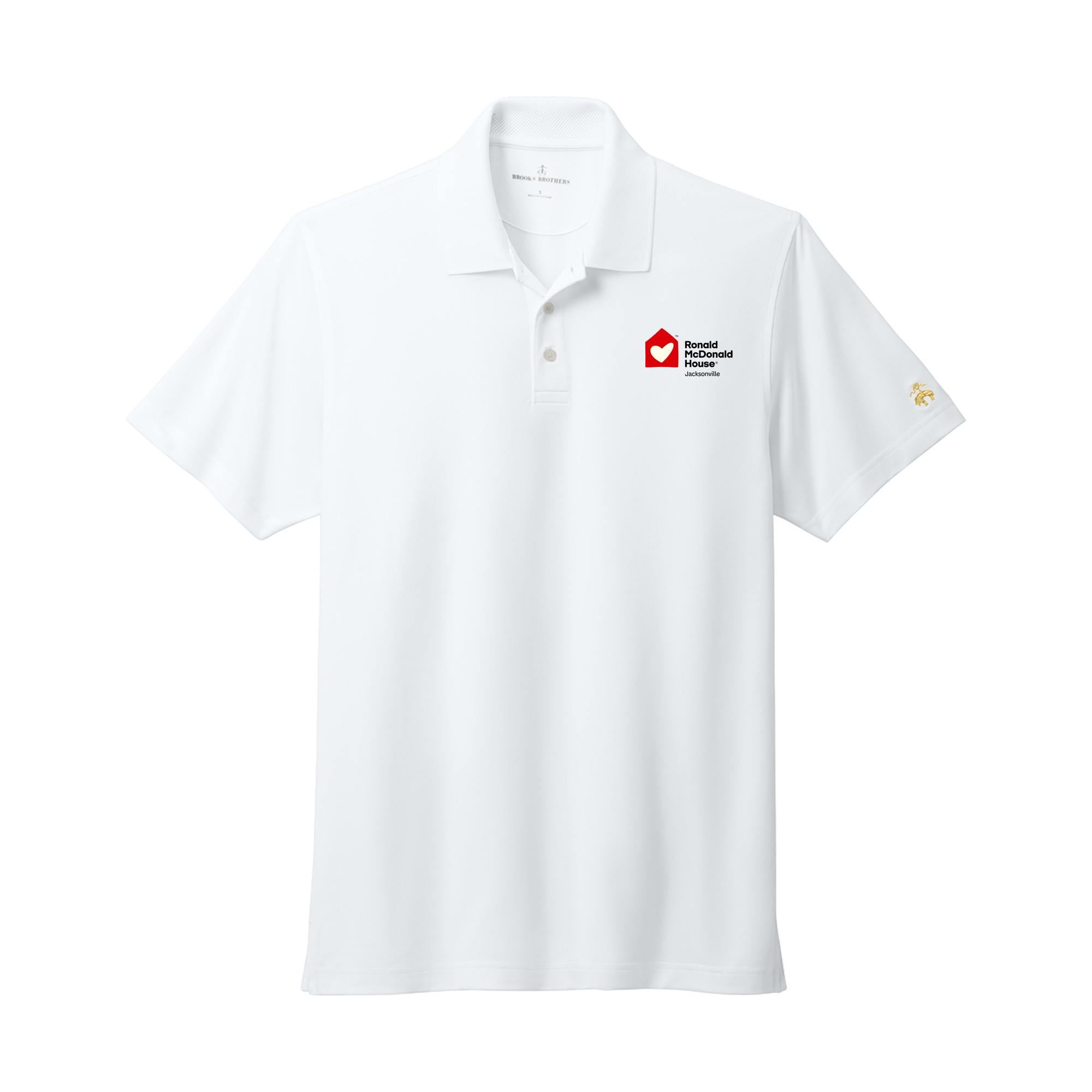 Ronald McDonald House Jacksonville - Brooks Brothers® Mesh Pique Performance Polo