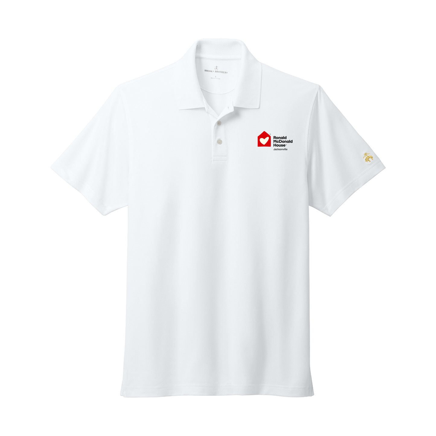 Ronald McDonald House Jacksonville - Brooks Brothers® Mesh Pique Performance Polo