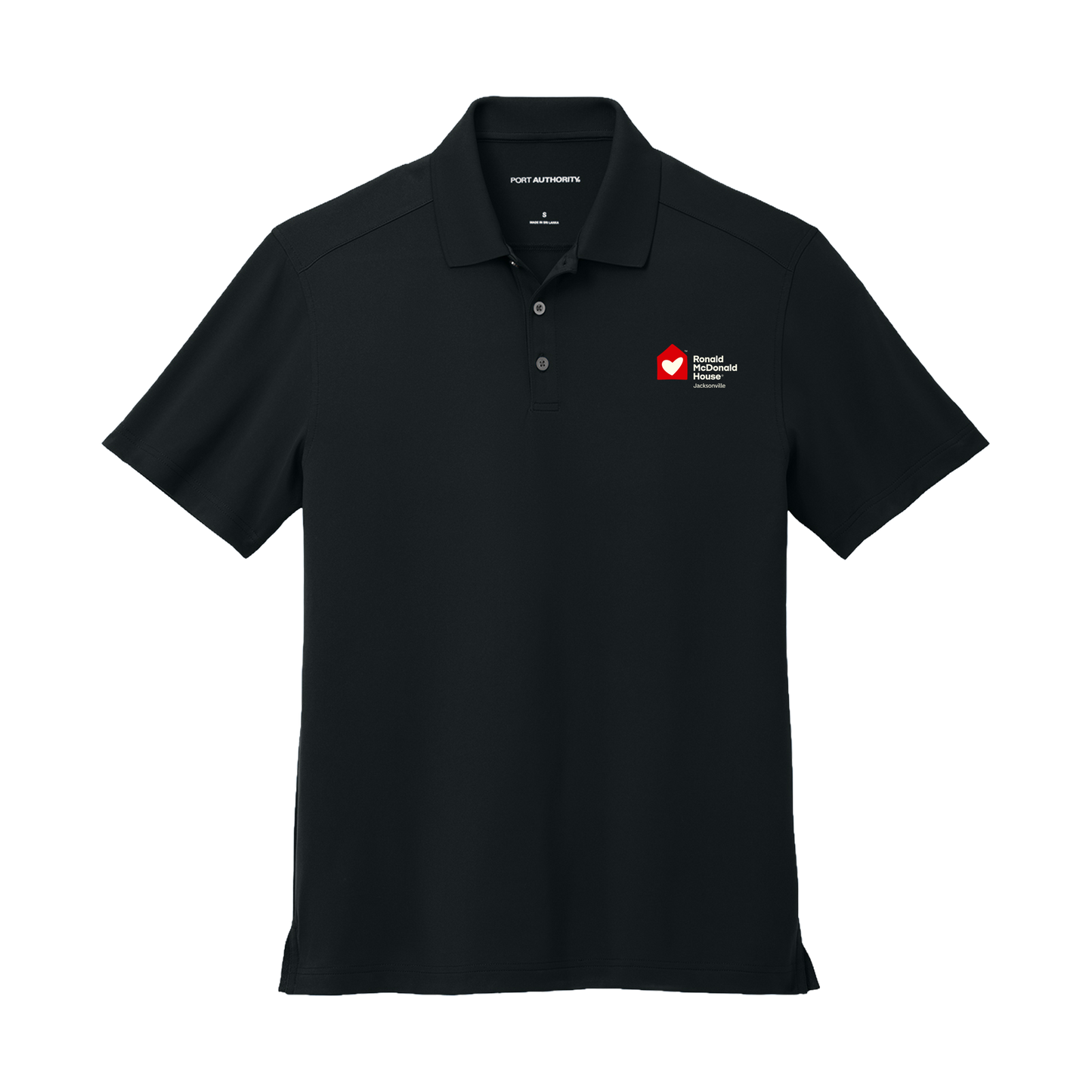Ronald McDonald House Jacksonville - Port Authority® City Stretch Flat Knit Polo