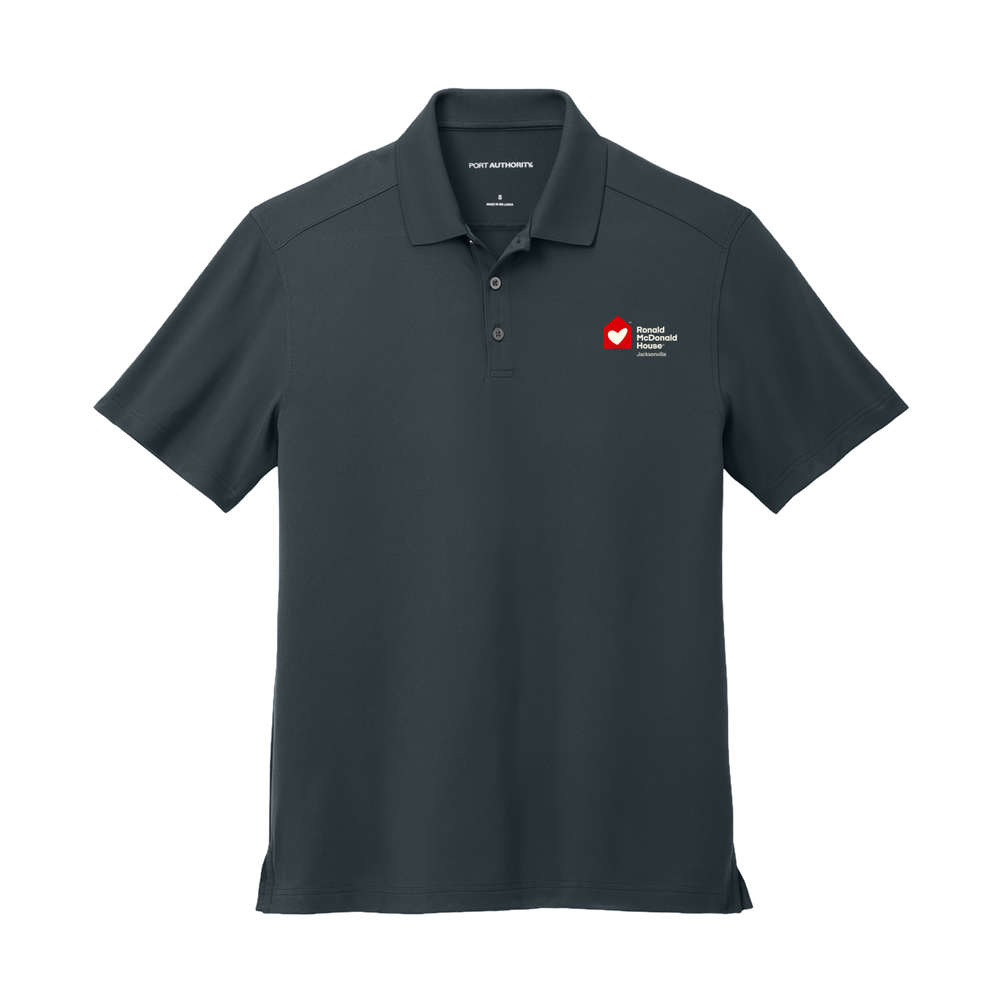 Ronald McDonald House Jacksonville - Port Authority® City Stretch Flat Knit Polo