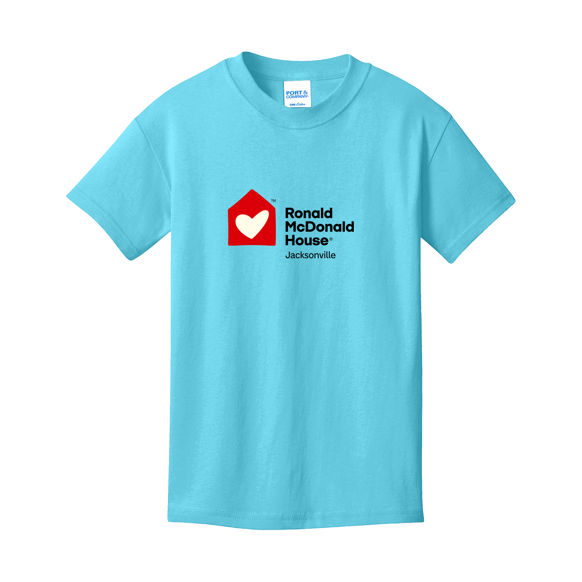 Ronald McDonald House Jacksonville - Port & Co® Youth Core Cotton Tee