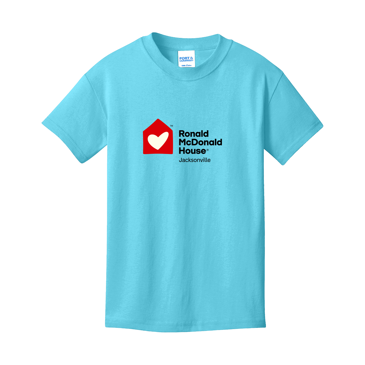 Ronald McDonald House Jacksonville - Port & Co® Youth Core Cotton Tee