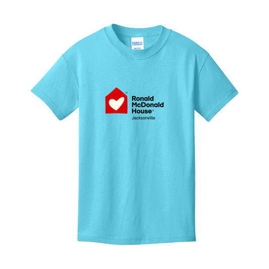 Ronald McDonald House Jacksonville - Port & Co® Youth Core Cotton Tee