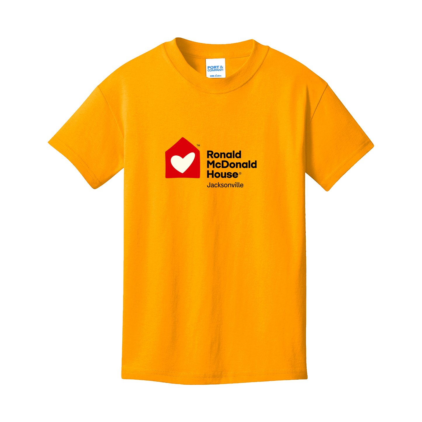 Ronald McDonald House Jacksonville - Port & Co® Youth Core Cotton Tee