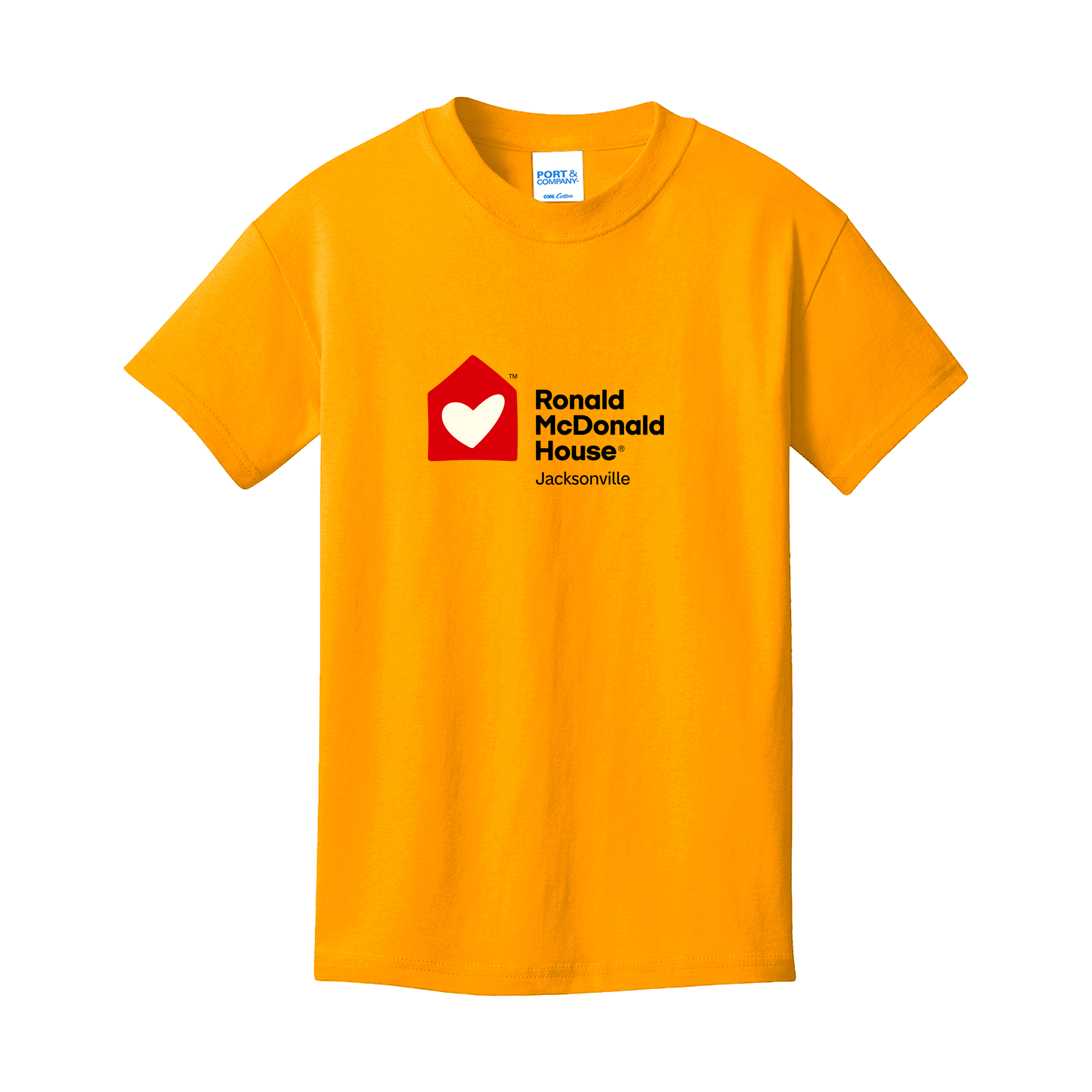 Ronald McDonald House Jacksonville - Port & Co® Youth Core Cotton Tee