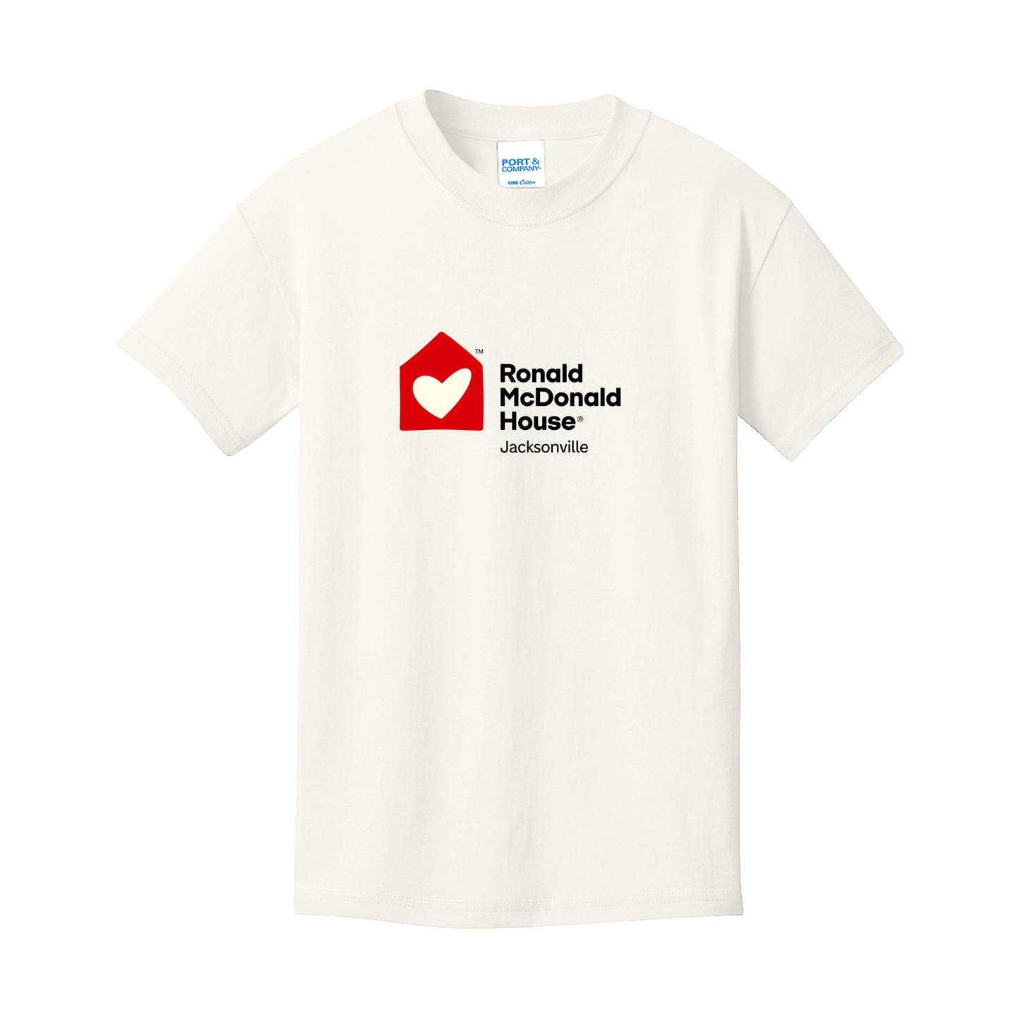 Ronald McDonald House Jacksonville - Port & Co® Youth Core Cotton Tee