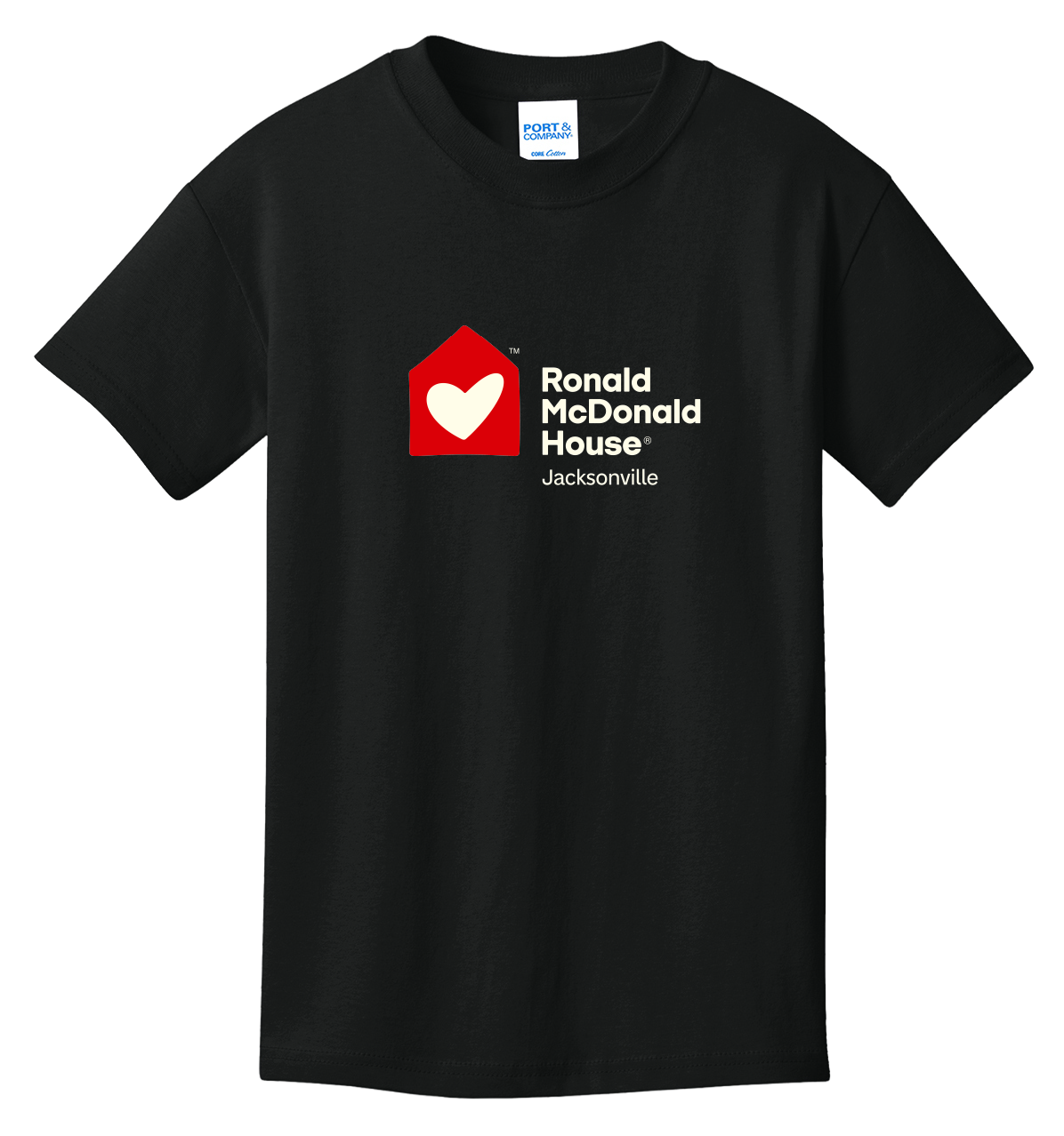 Ronald McDonald House Jacksonville - Port & Co® Youth Core Cotton Tee