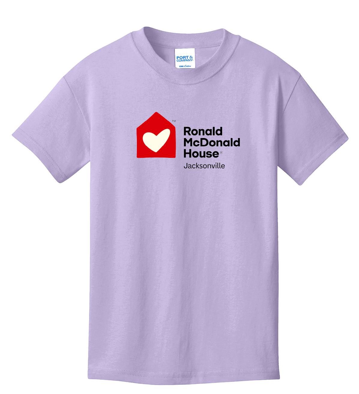 Ronald McDonald House Jacksonville - Port & Co® Youth Core Cotton Tee