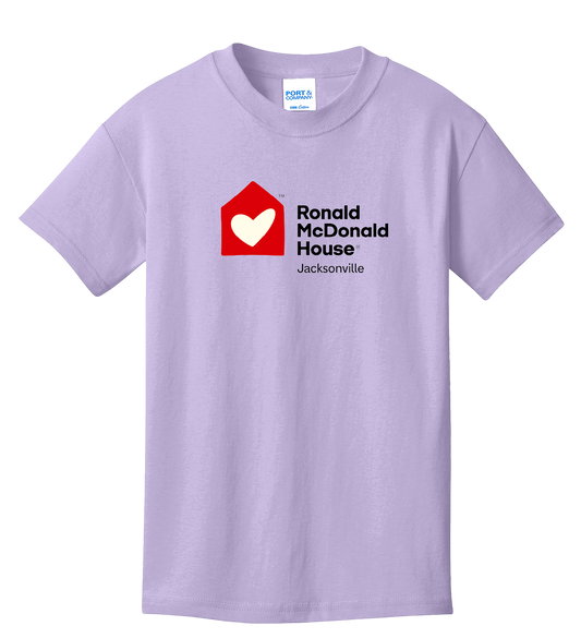 Ronald McDonald House Jacksonville - Port & Co® Youth Core Cotton Tee