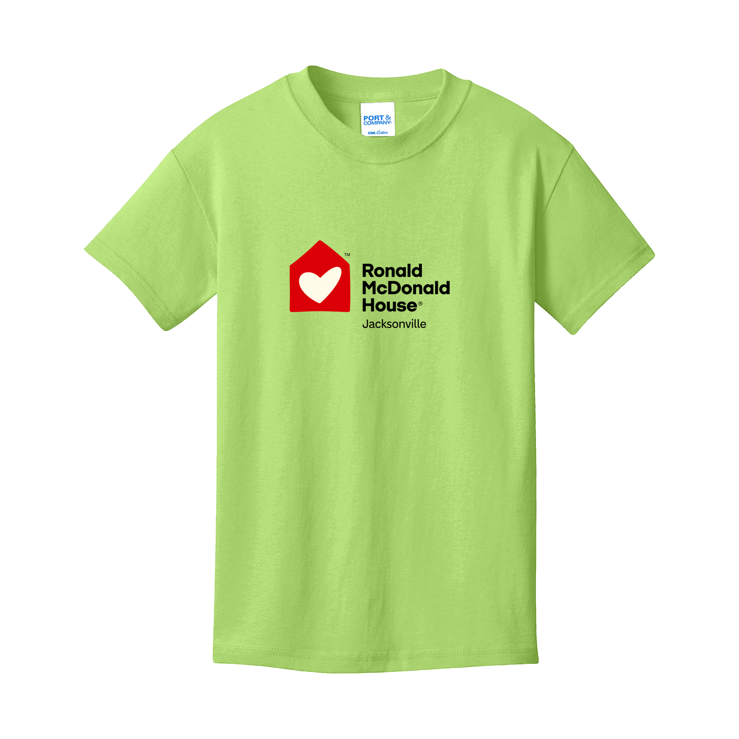 Ronald McDonald House Jacksonville - Port & Co® Youth Core Cotton Tee