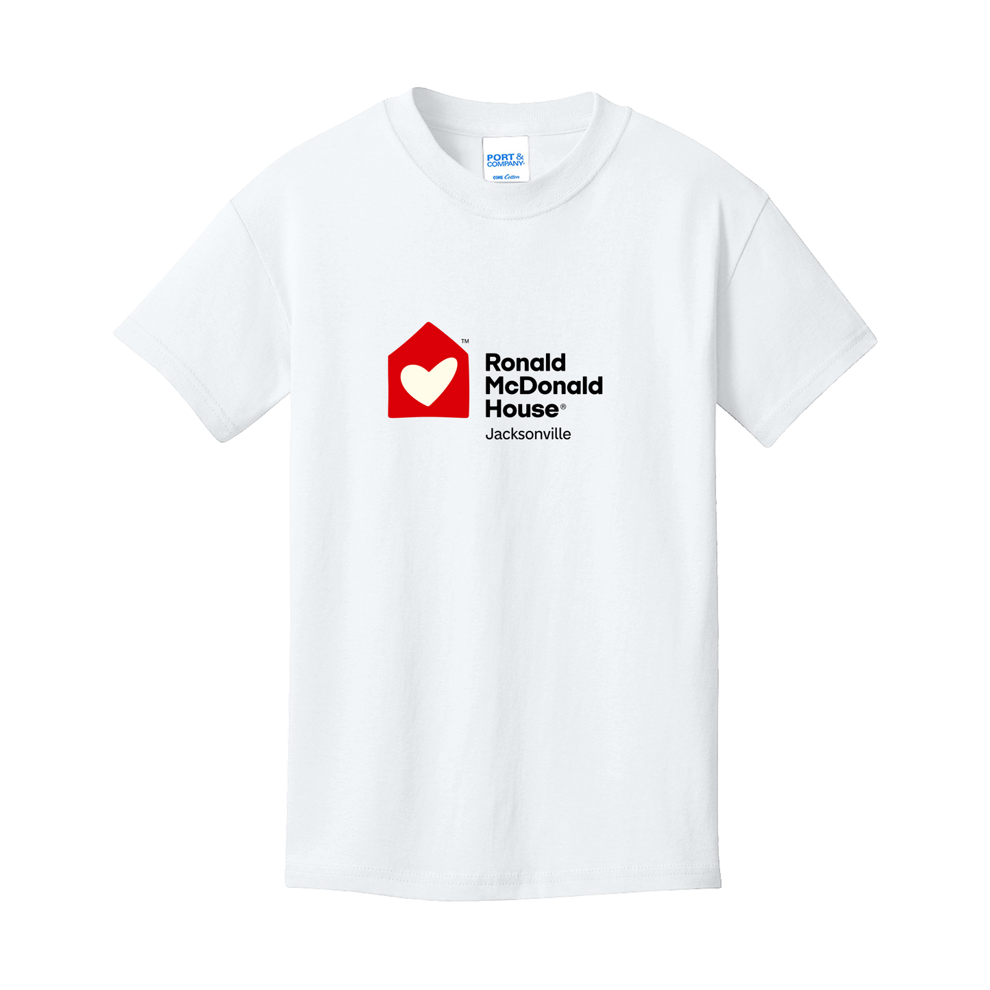 Ronald McDonald House Jacksonville - Port & Co® Youth Core Cotton Tee
