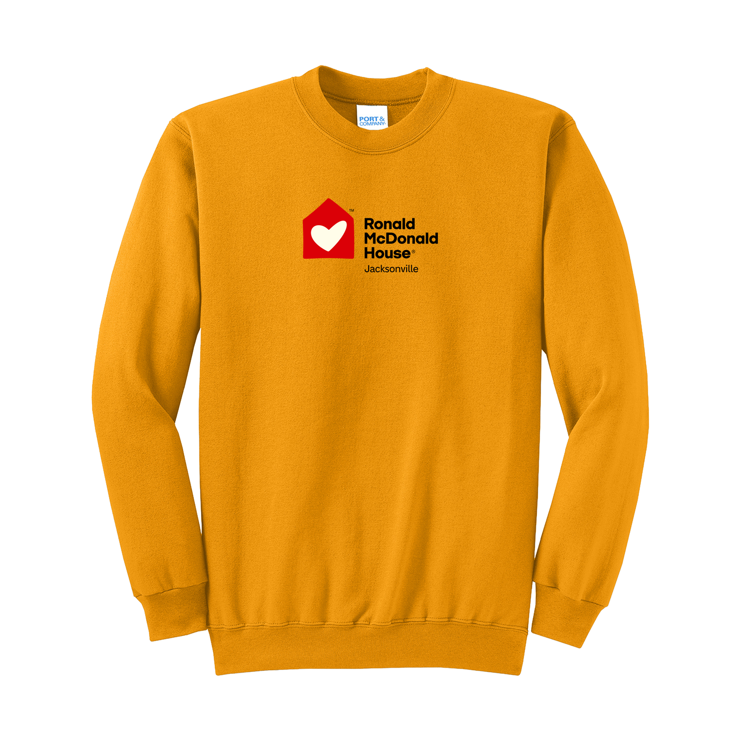 Ronald McDonald House Jacksonville - Port & Co® Core Fleece Crewneck Sweatshirt