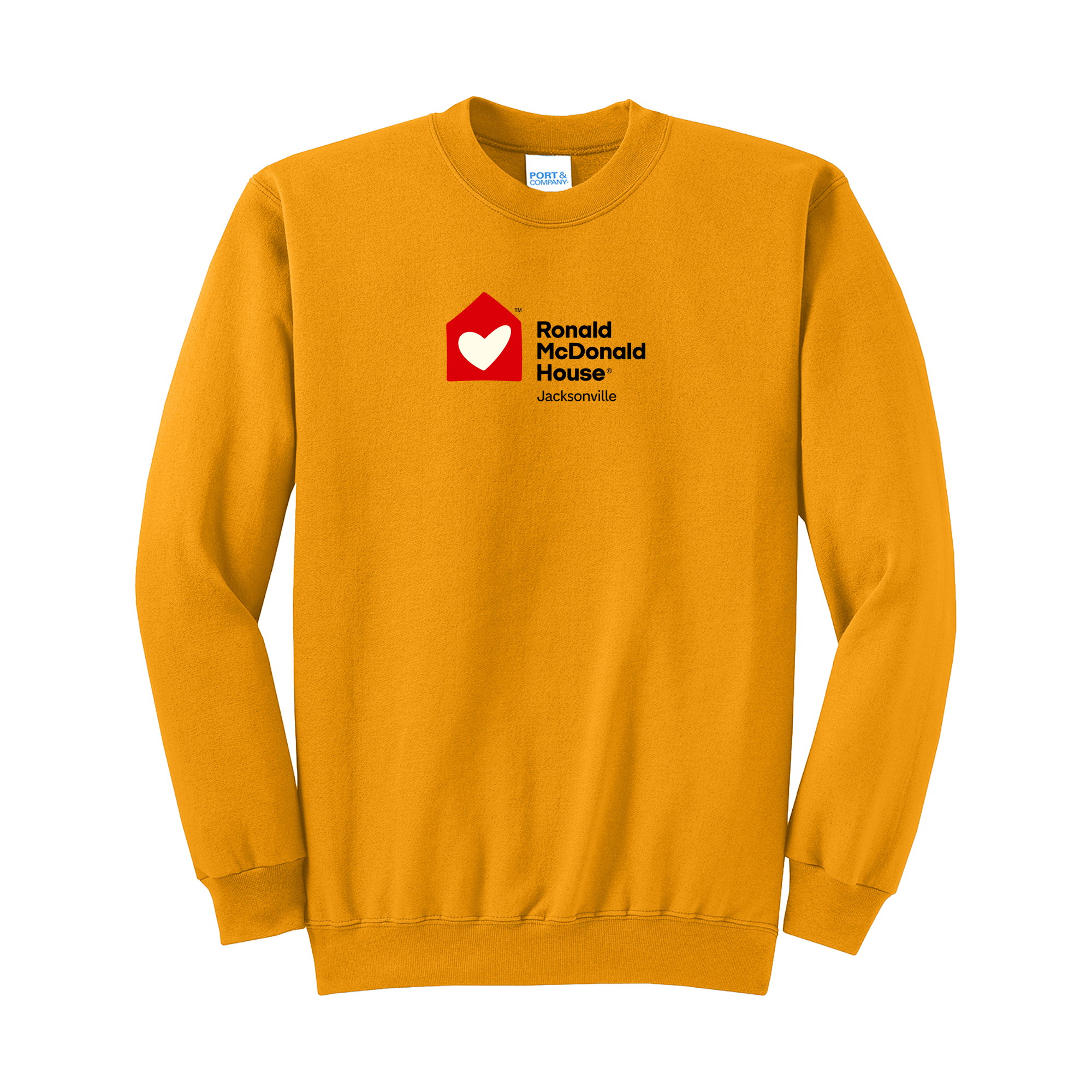 Ronald McDonald House Jacksonville - Port & Co® Core Fleece Crewneck Sweatshirt