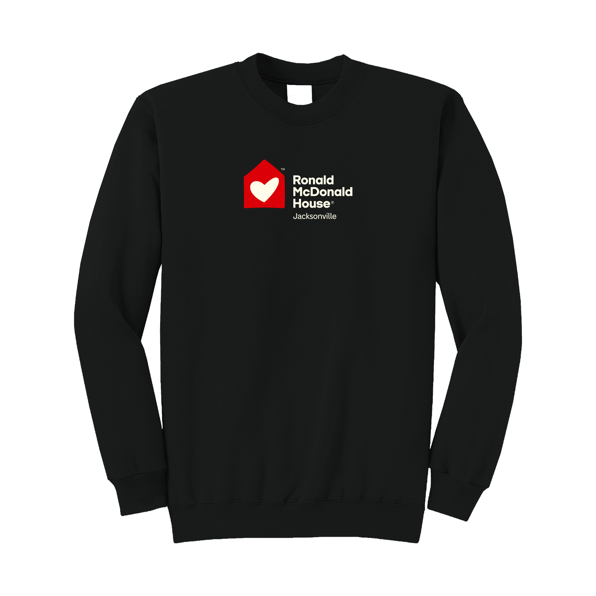 Ronald McDonald House Jacksonville - Port & Co® Core Fleece Crewneck Sweatshirt