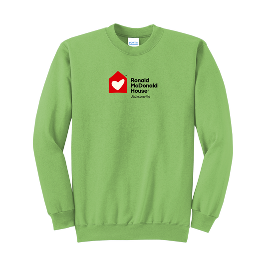 Ronald McDonald House Jacksonville - Port & Co® Core Fleece Crewneck Sweatshirt