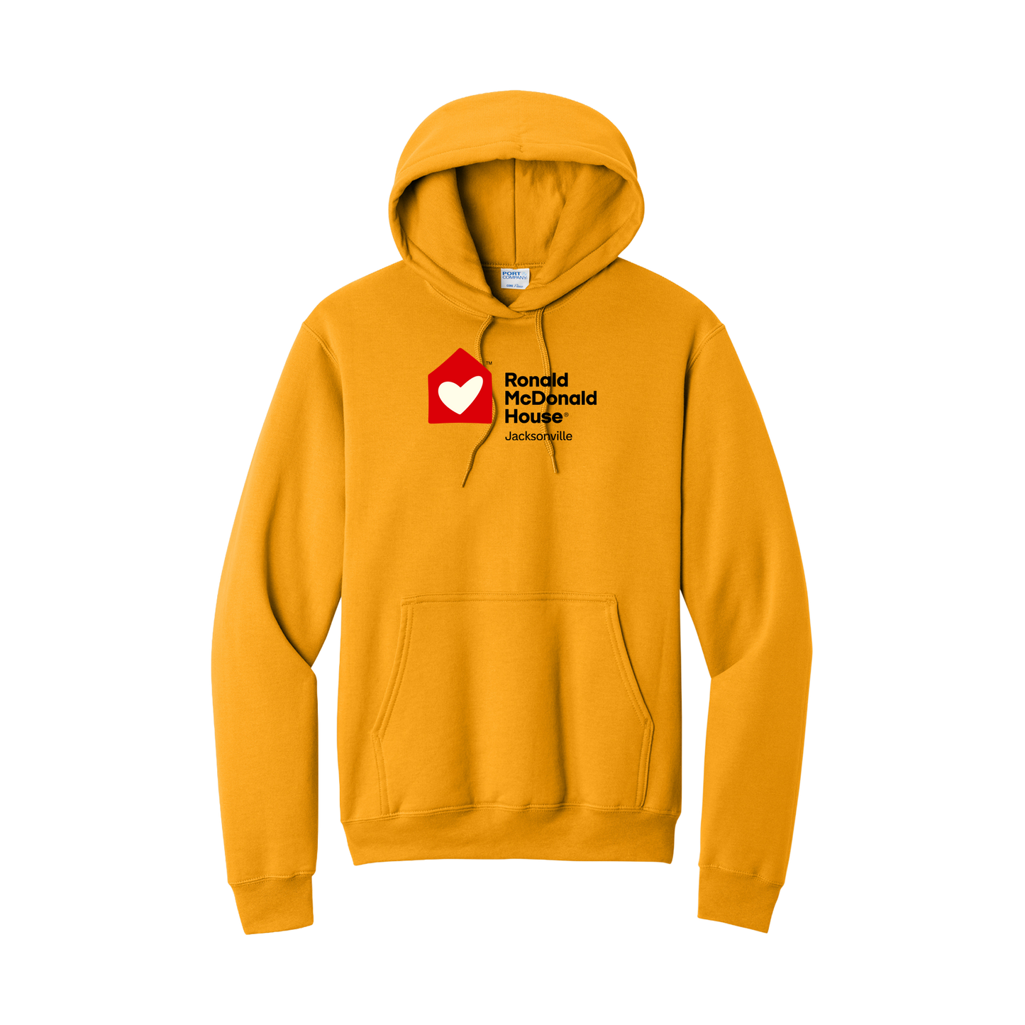 Ronald McDonald House Jacksonville - Port & Co® Core Fleece Pullover Hooded Sweatshirt