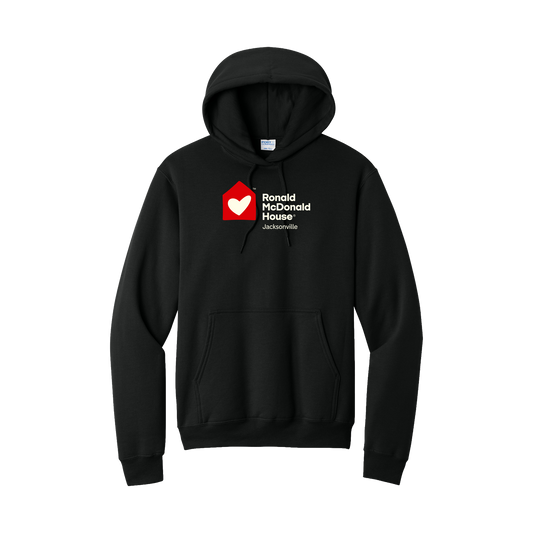 Ronald McDonald House Jacksonville - Port & Co® Core Fleece Pullover Hooded Sweatshirt