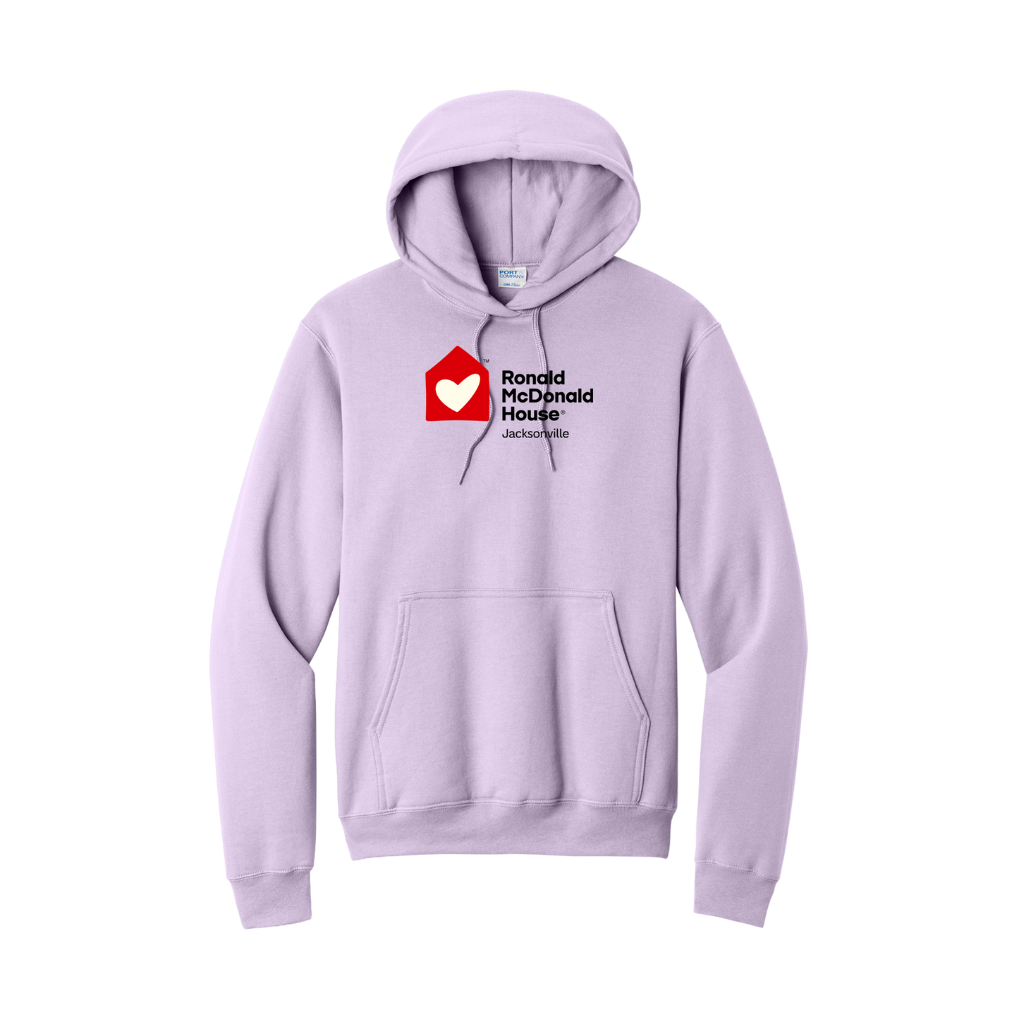 Ronald McDonald House Jacksonville - Port & Co® Core Fleece Pullover Hooded Sweatshirt