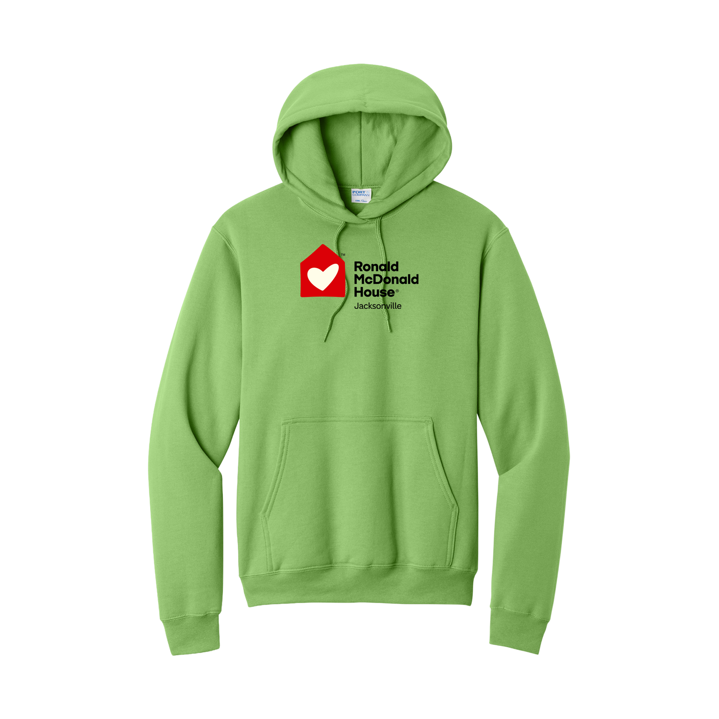 Ronald McDonald House Jacksonville - Port & Co® Core Fleece Pullover Hooded Sweatshirt