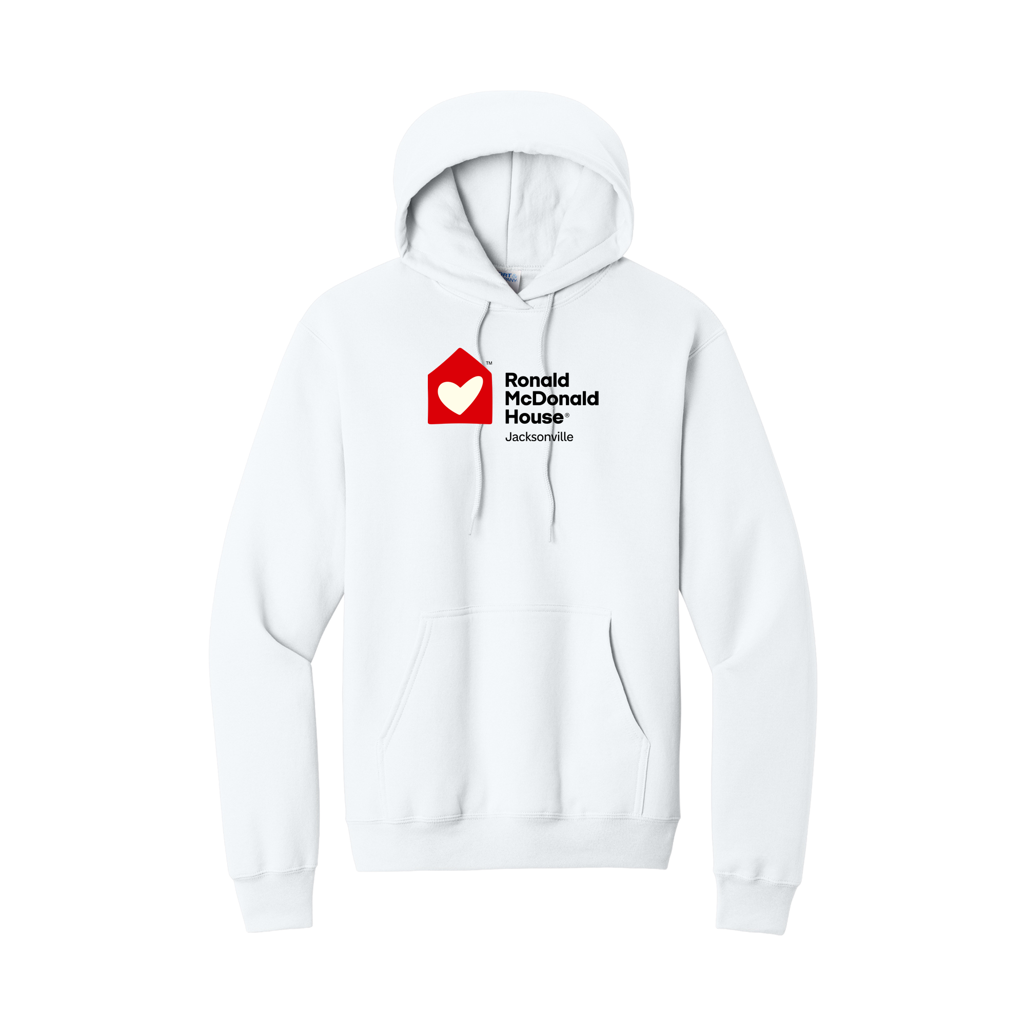Ronald McDonald House Jacksonville - Port & Co® Core Fleece Pullover Hooded Sweatshirt