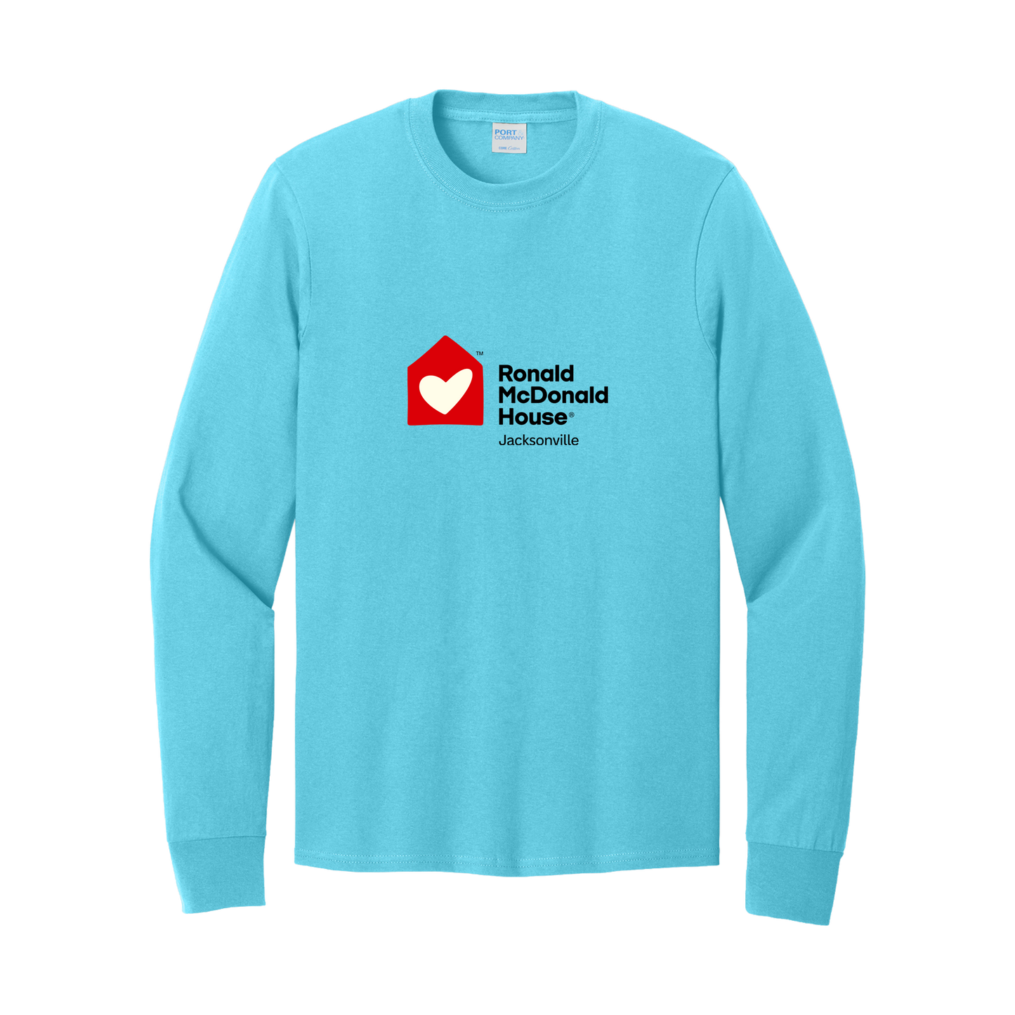 Ronald McDonald House Jacksonville - Port & Co® Long Sleeve Core Cotton Tee