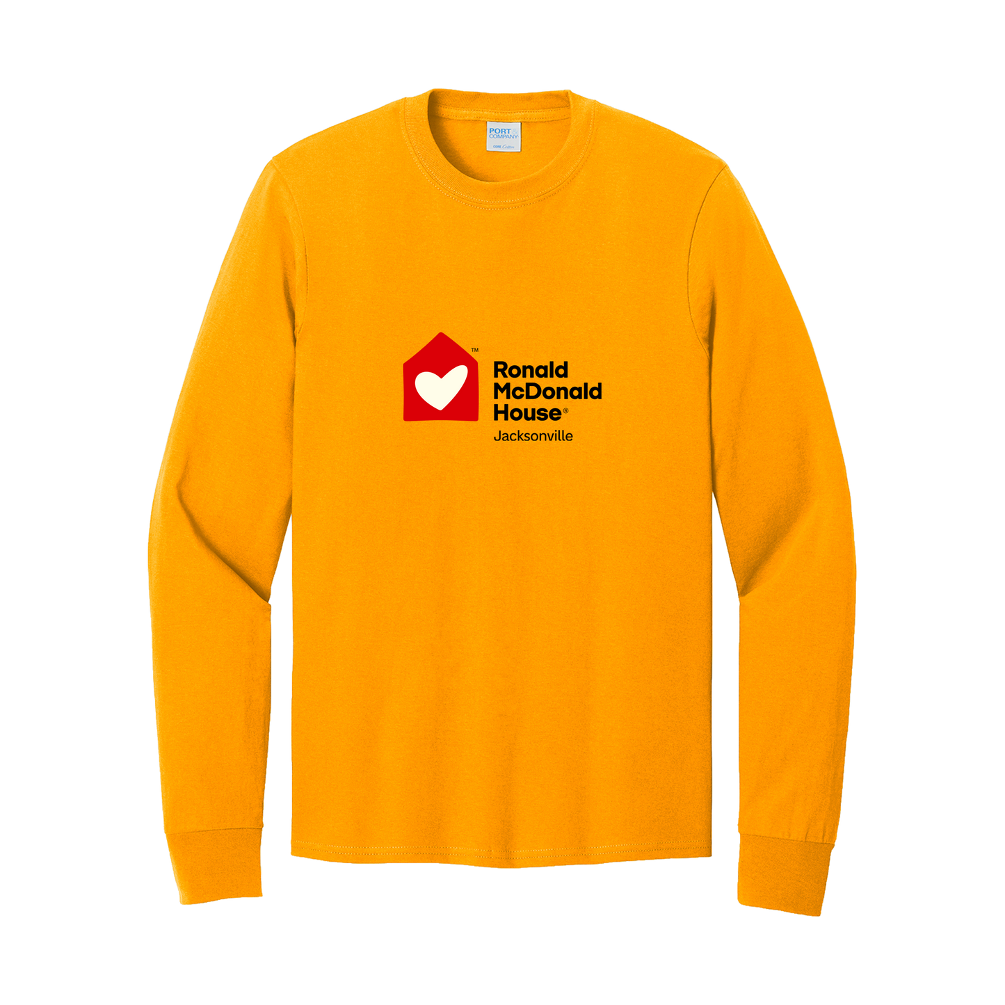 Ronald McDonald House Jacksonville - Port & Co® Long Sleeve Core Cotton Tee