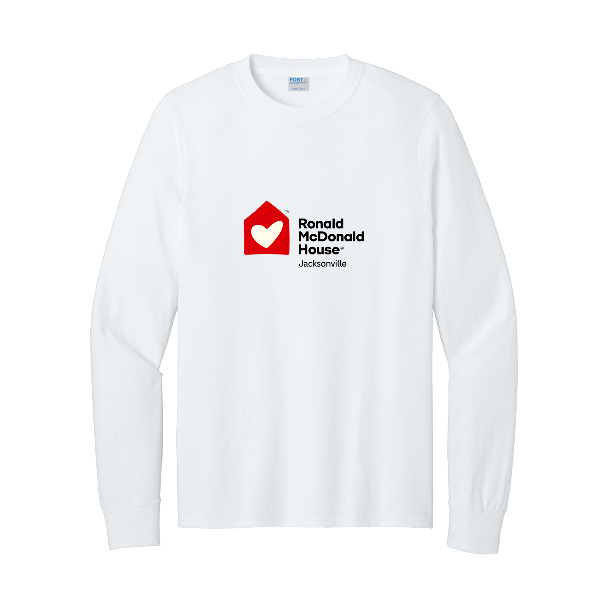 Ronald McDonald House Jacksonville - Port & Co® Long Sleeve Core Cotton Tee