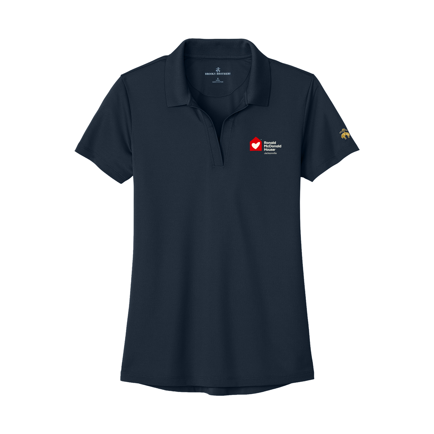 Ronald McDonald House Jacksonville - Brooks Brothers® Women’s Mesh Pique Performance Polo